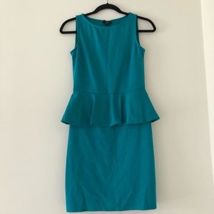 Peplum bodycon dress